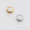 GOTHIC STAKE SPIKE NAIL WIRE WRAP 316L SURGICAL STEEL EARRING GOTHIC STAKE SPIKE NAIL WIRE WRAP 316L SURGICAL STEEL EARRING
